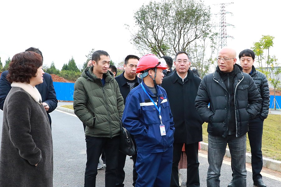 贵州产业技术发展钻研院赴pg国际新资料西部产业基地调研