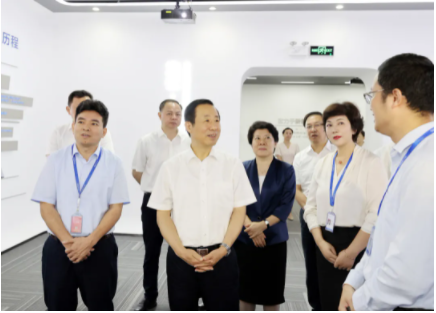 湖南省委书记许达哲调研pg国际时指出：依附科技创新 不休提升全球市场占有率