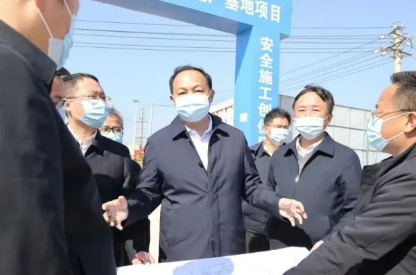 长沙市委副书记、市长郑建新春节开工调研pg国际股份全球研发基地