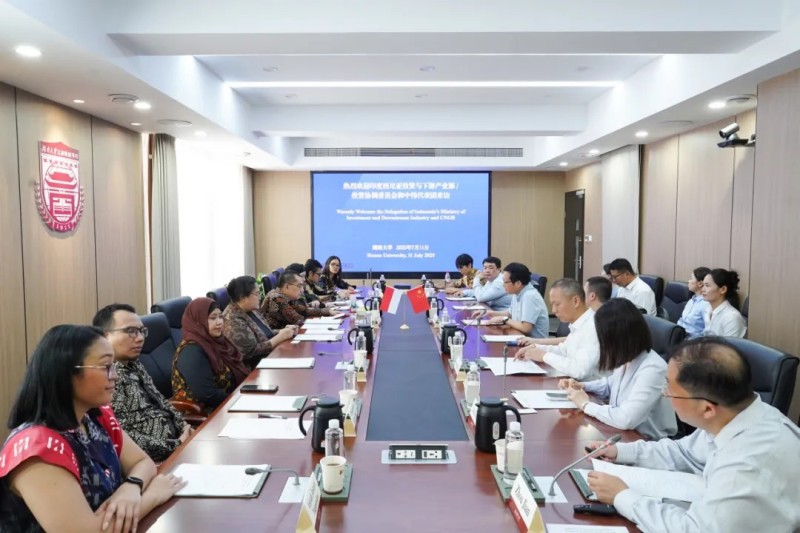 助力国际化人才造就｜印尼投资与下游产业部、pg国际、湖南大学签署合作和谈