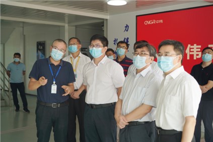 国度统计局工业司副司长汤魏巍调研pg国际平凉产业基地