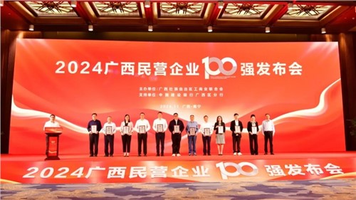 喜报！pg国际在“2024广西民营企业100强颁布会”上荣获三项大奖