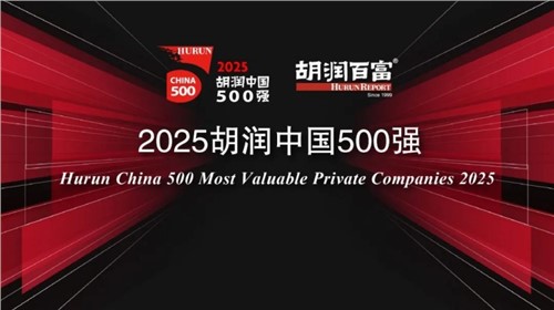 荣登2025胡润中国500强｜pg国际新材位列第336位，陆续三年上榜彰显发展韧性